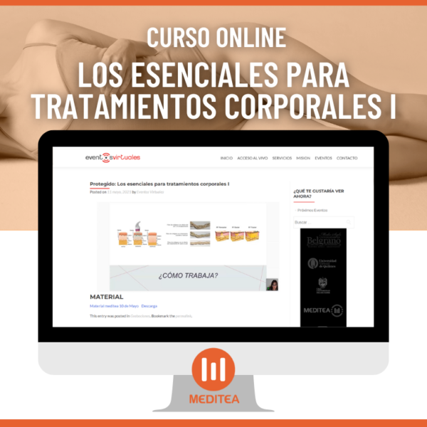 Producto LOS ESENCIALES PARA TRATAMIENTOS CORPORALES I