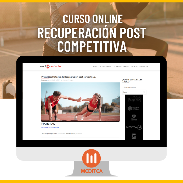 Curso Online: Recuperacion Post Competitiva