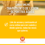 Producto TRATAMIENTO DE LESION DEPORTIVA AGUDA 2