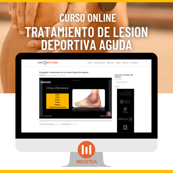 ProductoTRATAMIENTO DE LESION DEPORTIVA AGUDA